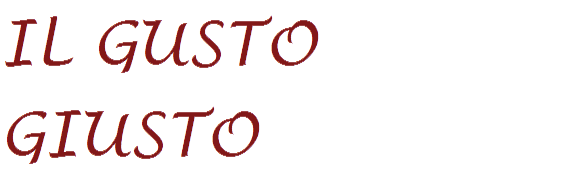 logoooo IL GUSTO GIUSTO